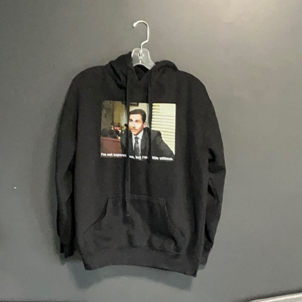 The Office Black Graphic Hoodie